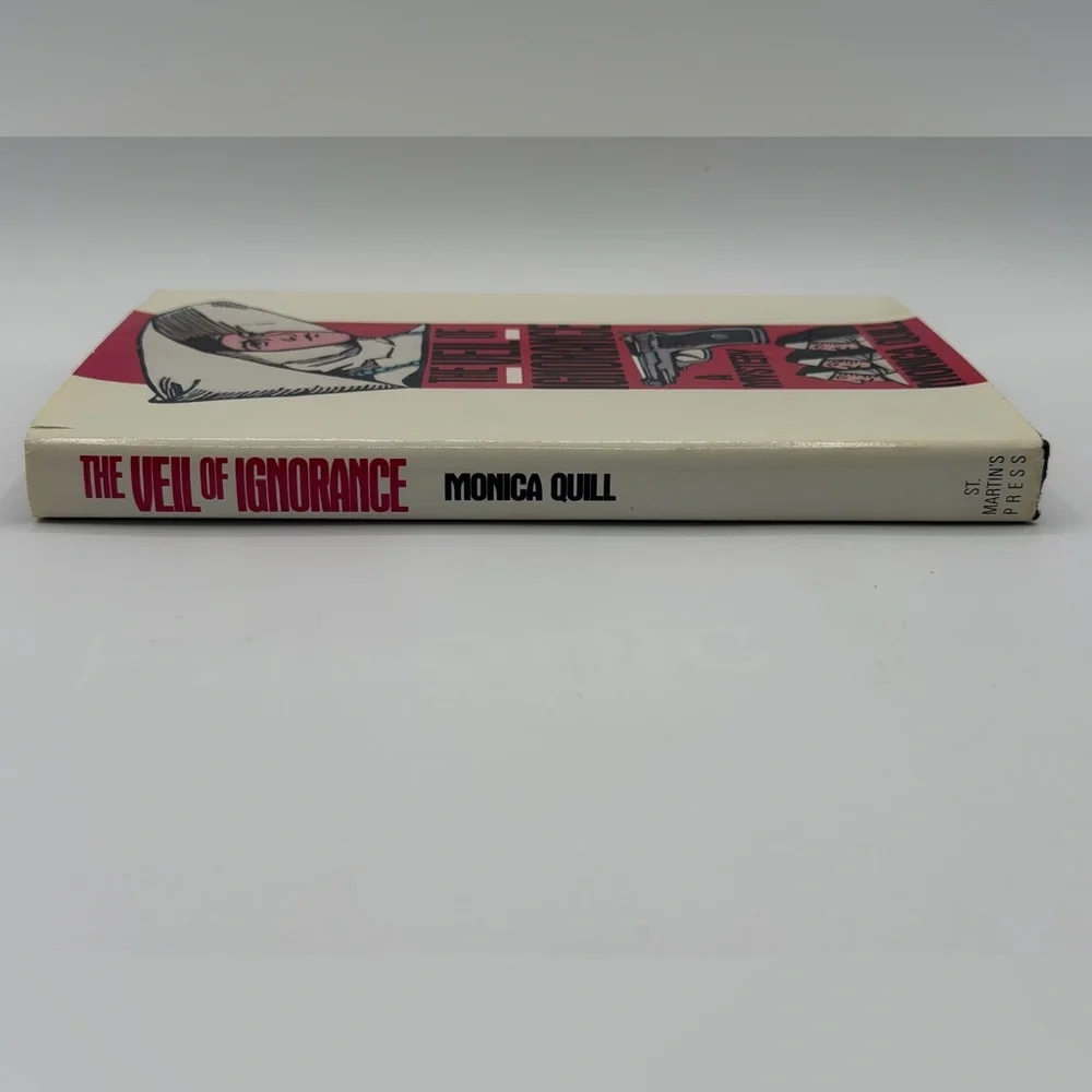The Veil of Ignorance A Mystery by Monica Quill (Hardcover, 1988) First Edition